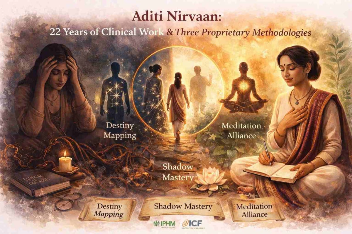 My 22-Year Journey: From Student to India's Only IPHM Accredited Shadow Work Expert