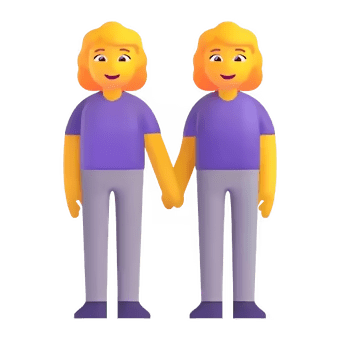 👭