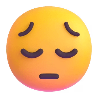 😔
