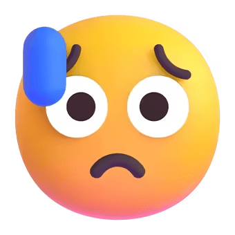 😥