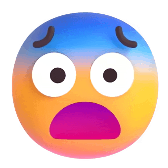 😨