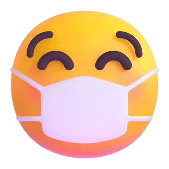 😷
