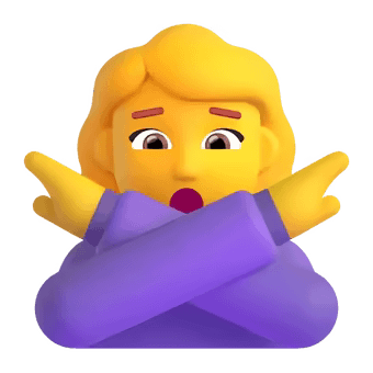 🙅♀️