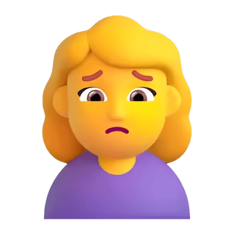 🙍♀️