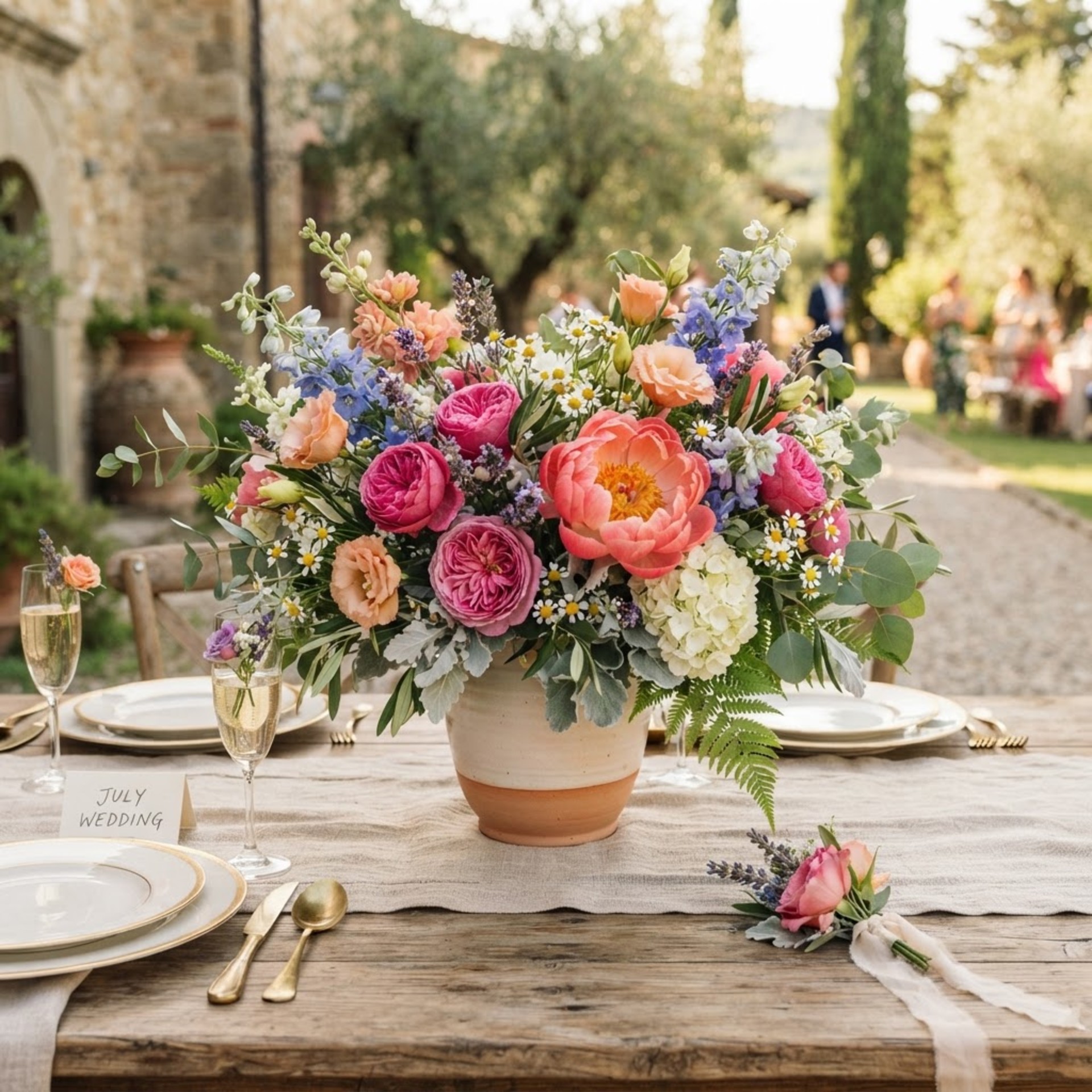 Fiori matrimonio estate: guida a luglio e agosto