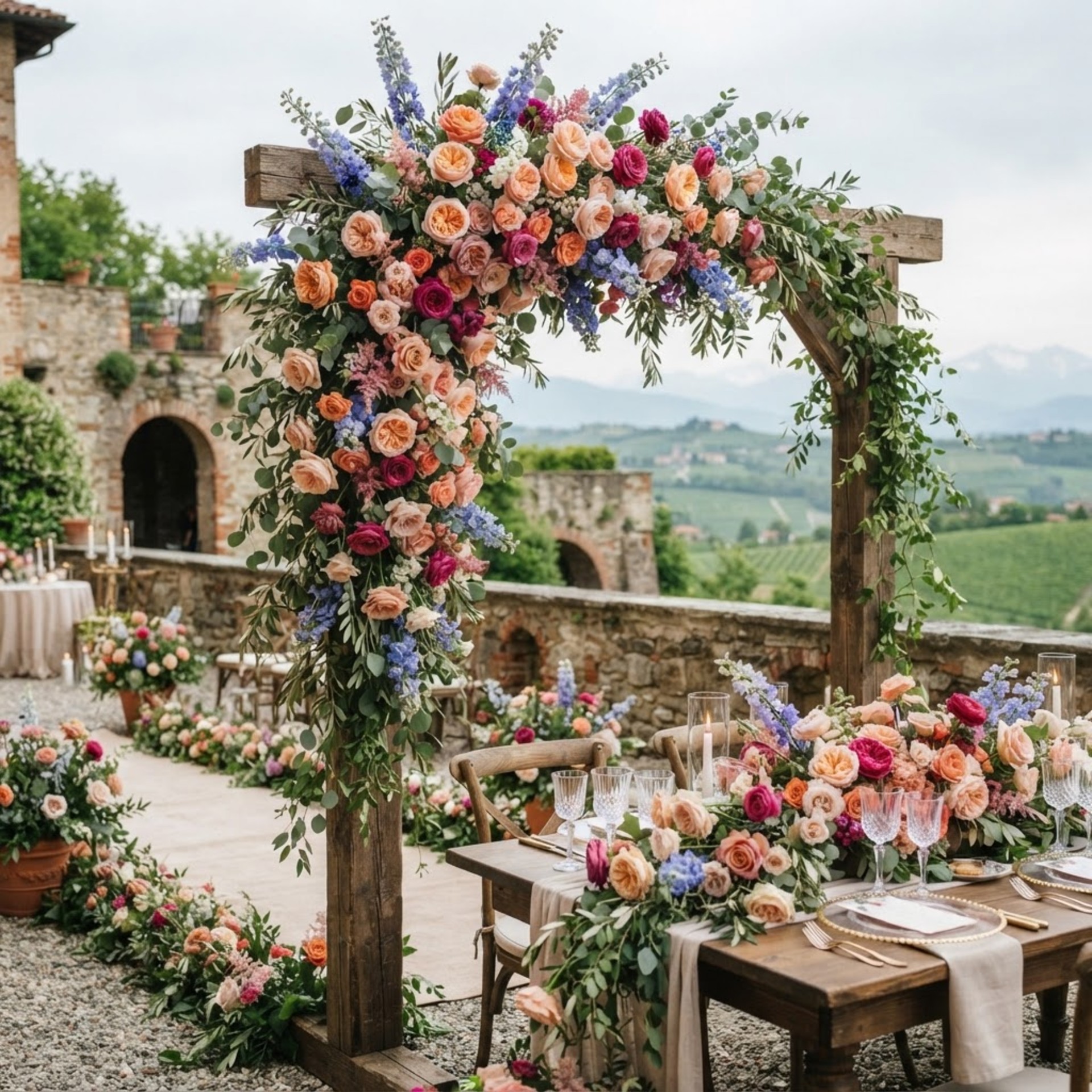 Allestimenti Floreali per Matrimoni 2026: le Tendenze da Vercelli al Piemonte