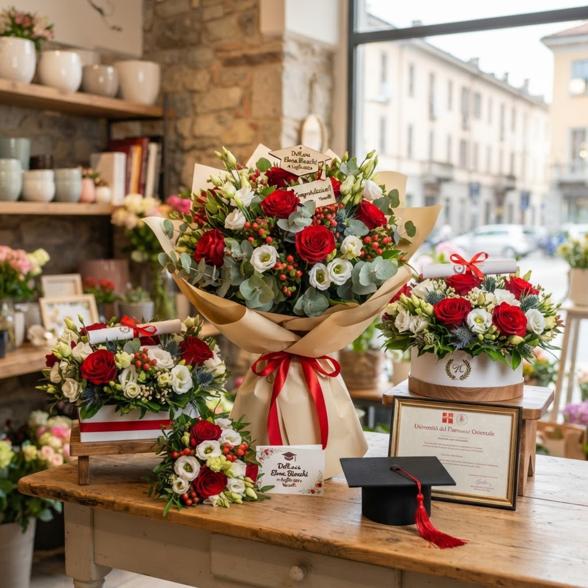 Fiori per la Laurea: Idee Regalo e Composizioni Eleganti a Vercelli
