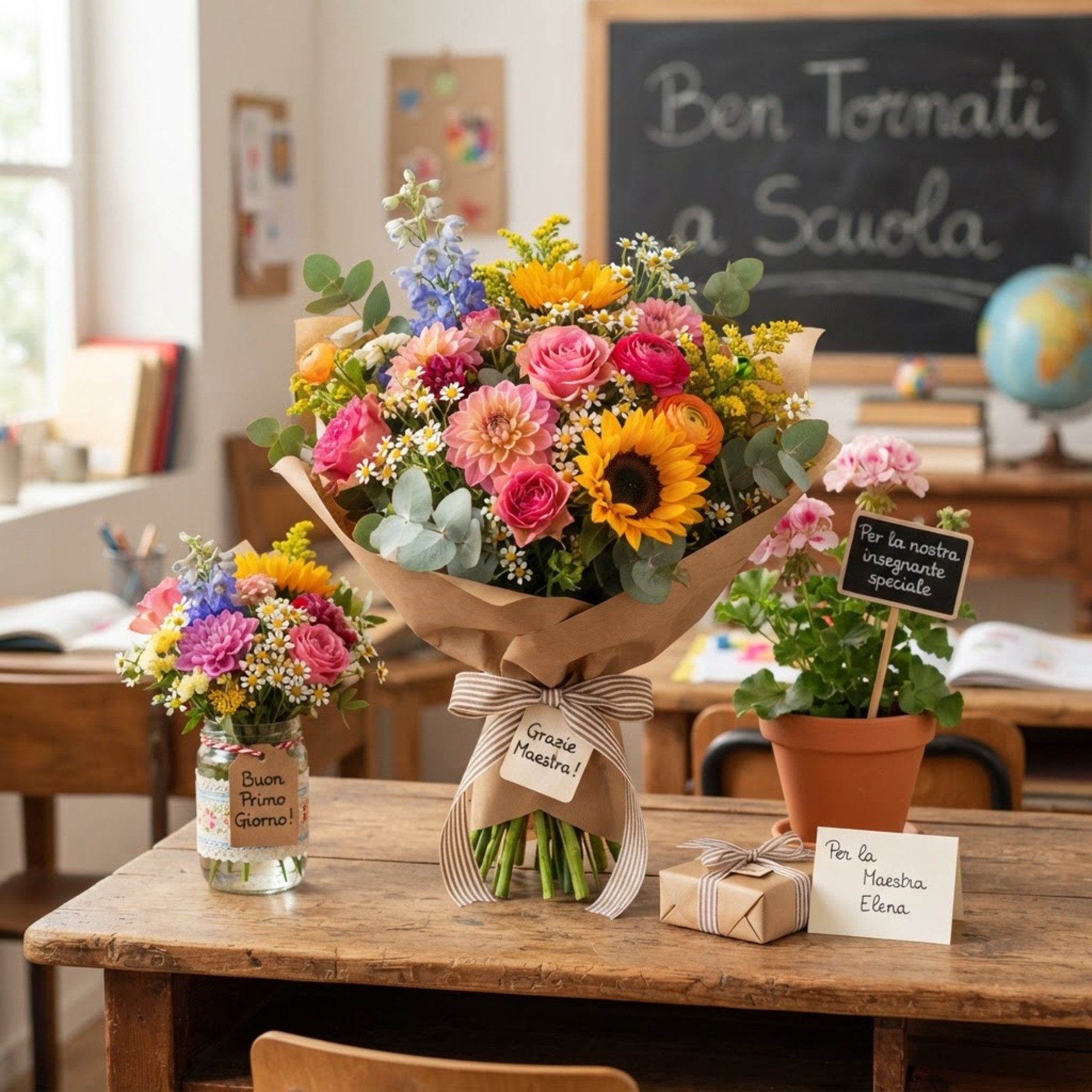 Fiori per il Primo Giorno di Scuola: Idee Regalo per Maestre e Insegnanti