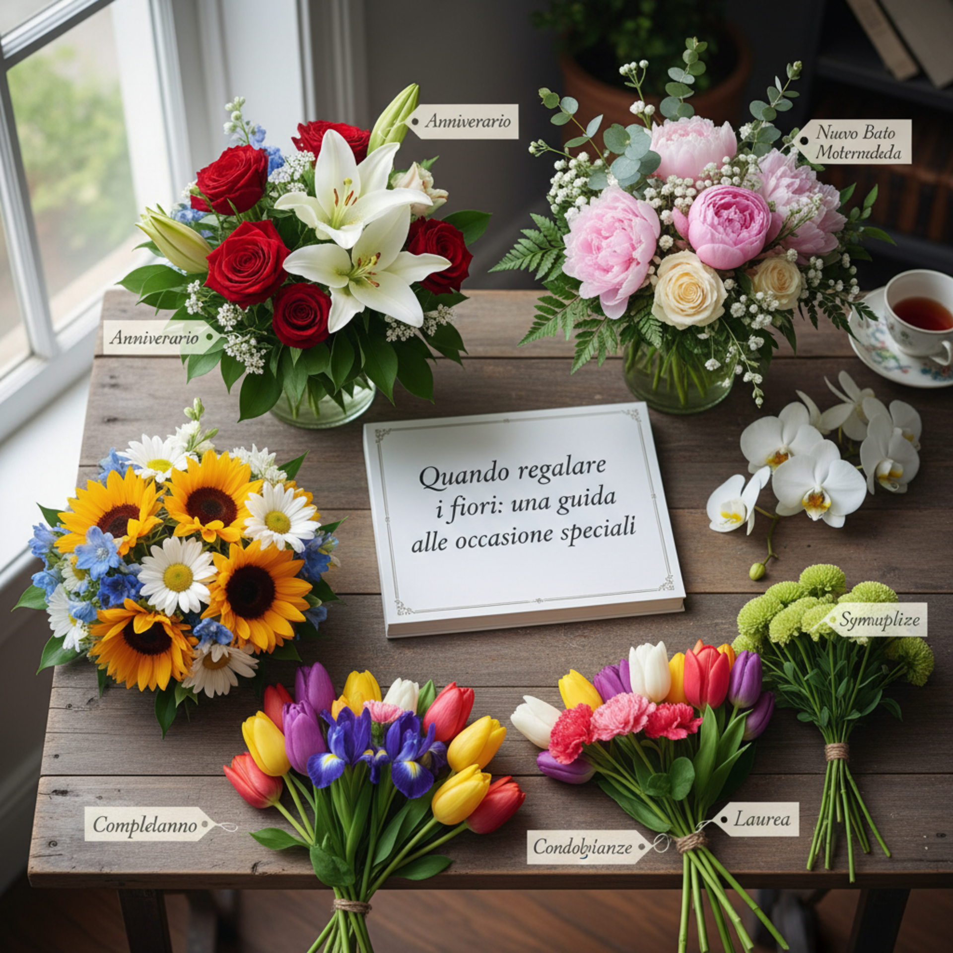 Quando regalare i fiori: una guida alle occasioni speciali
