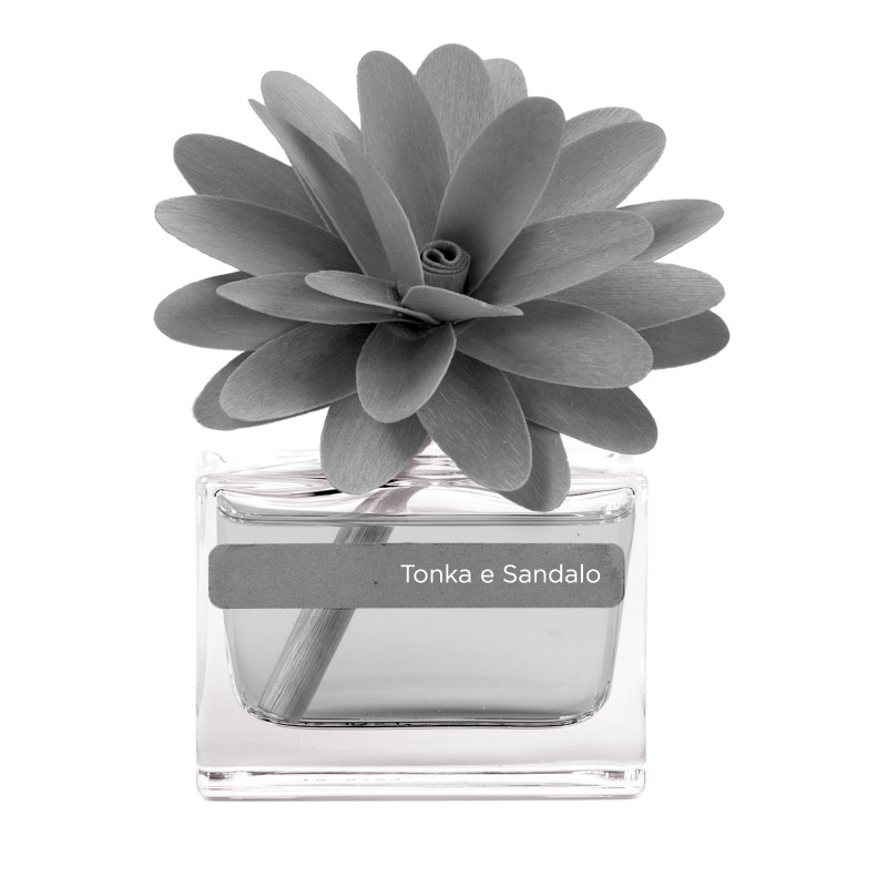 DIFFUSORE FLOWER TONKA E SANDALO - Profumatori | Creazioni di Miriam Vercelli