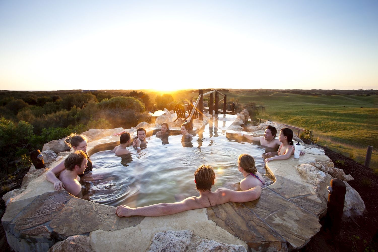 Peninsula Hot Springs Spa Entry + Shuttle