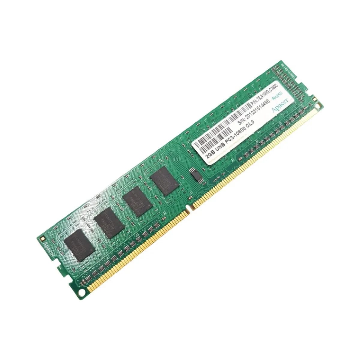 RAM Apacer 2GB UNB PC3-10600 CL9