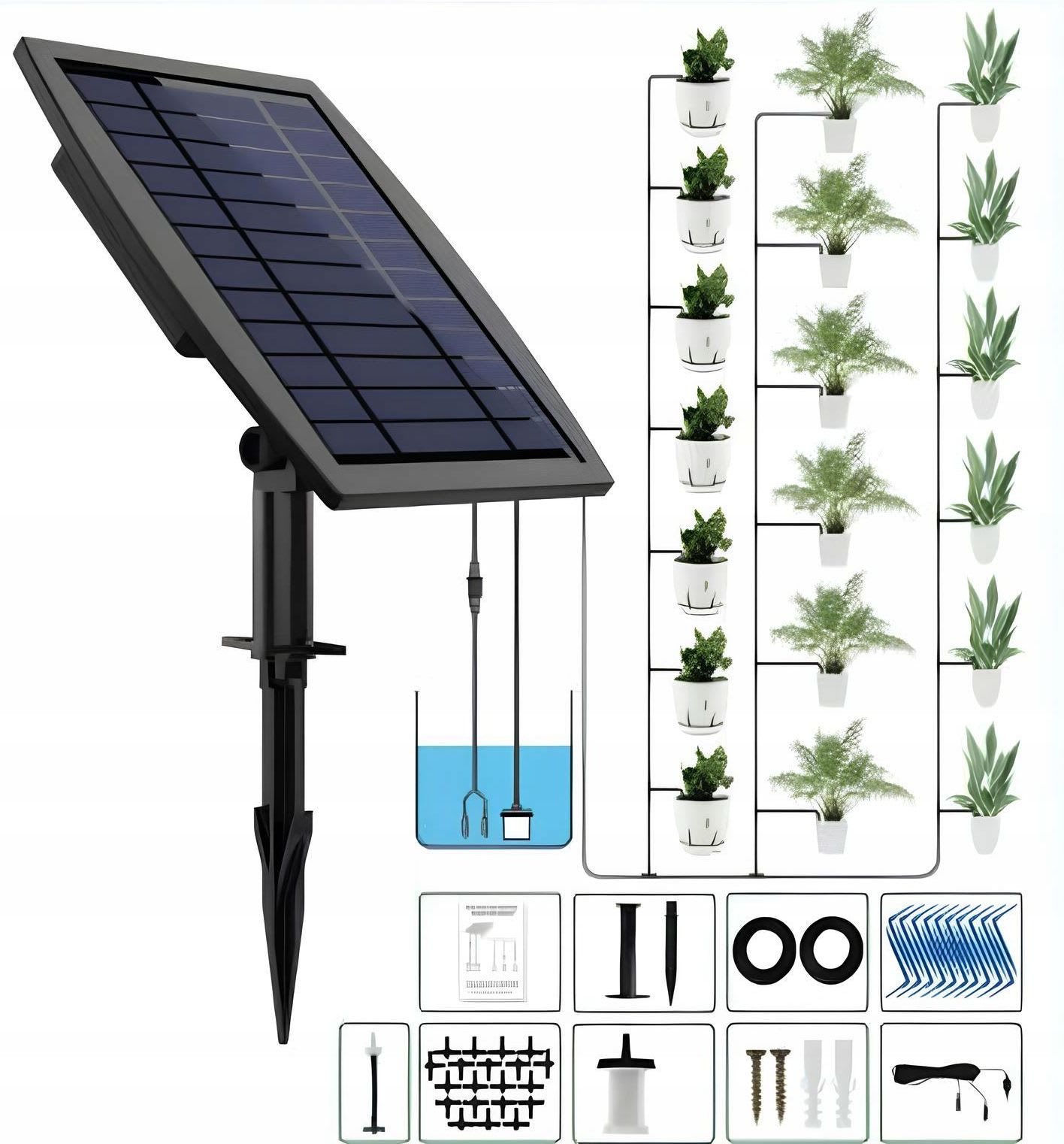 Sistem Ujitje Automatik Solar Kapacitet i Madh