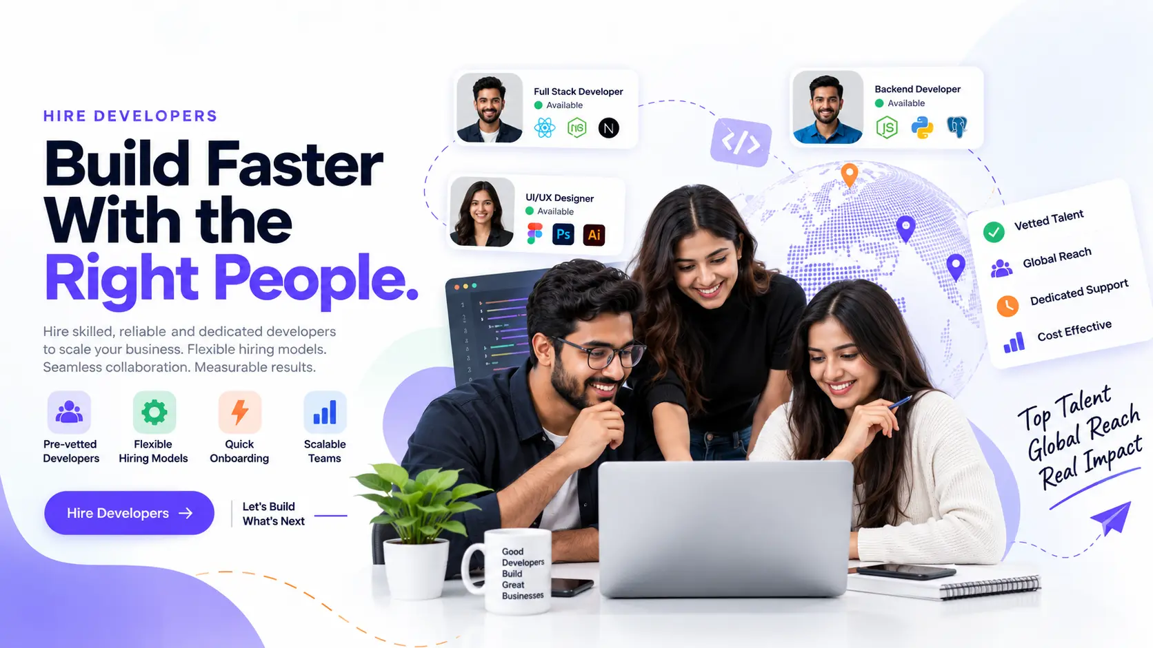 Hire Dedicated Tech Developers
