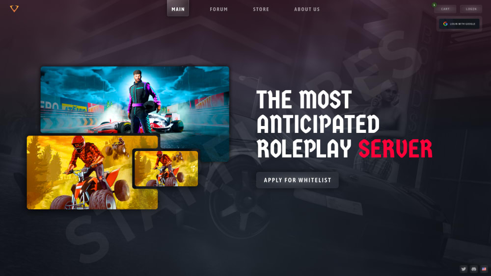 Subversion Roleplay (SVRP) - UI & UX Designs