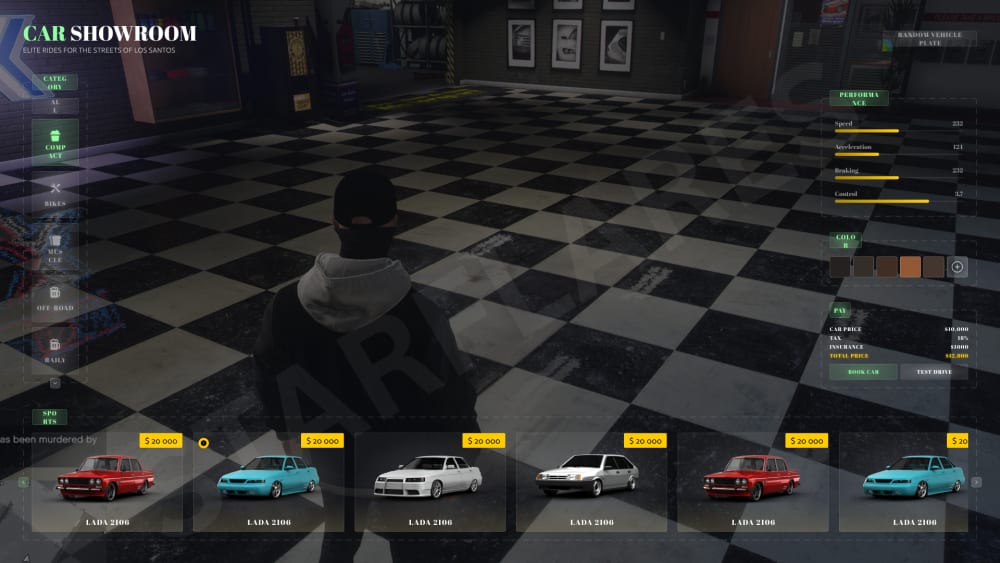 Subversion Roleplay (SVRP) - UI & UX Designs