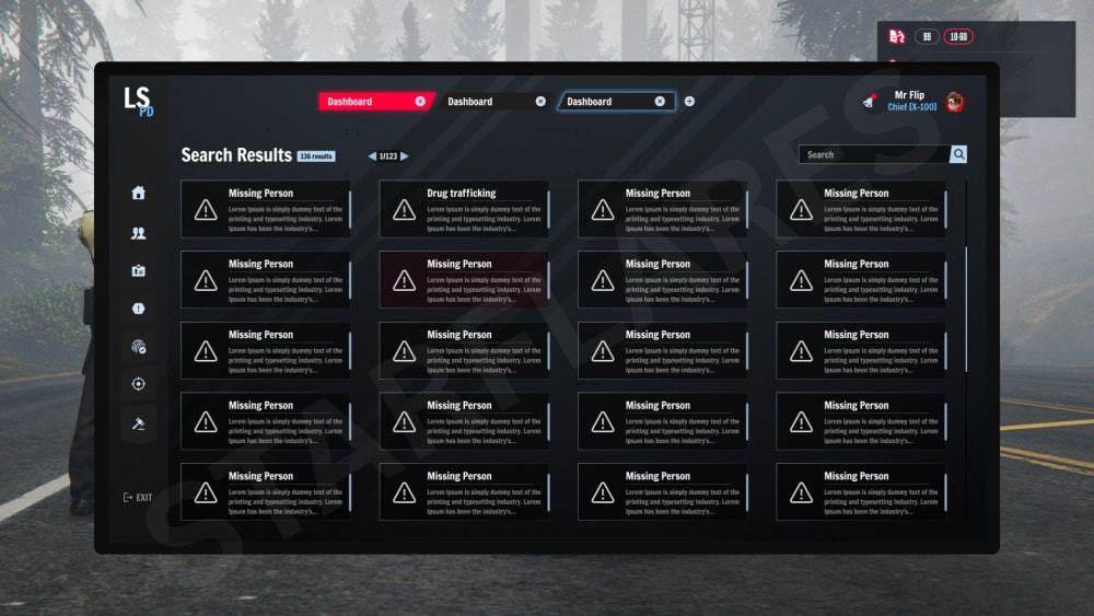 Subversion Roleplay (SVRP) - UI & UX Designs