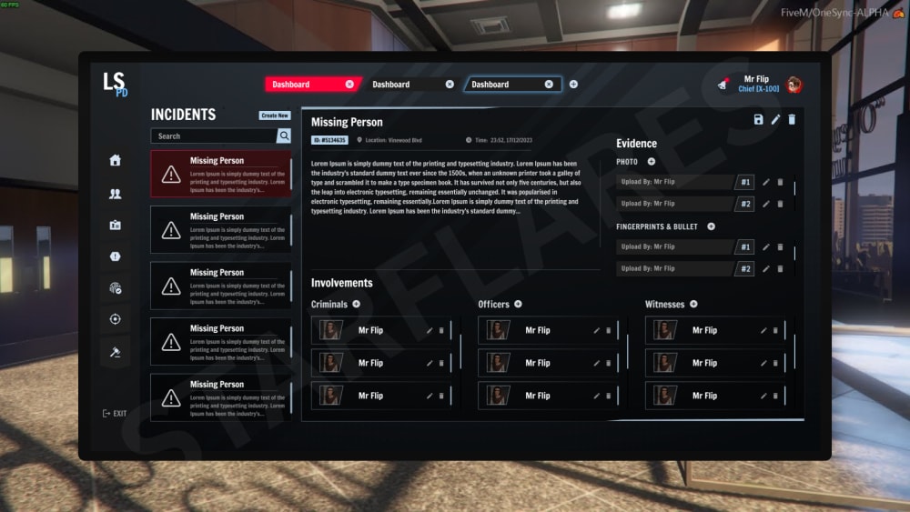 Subversion Roleplay (SVRP) - UI & UX Designs