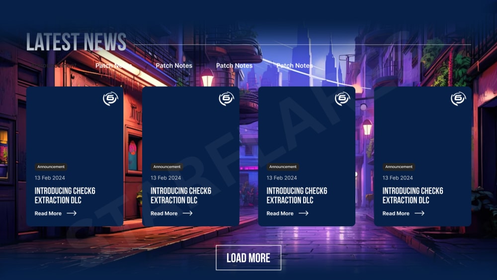 6 Check Roleplay - UI & UX Designs