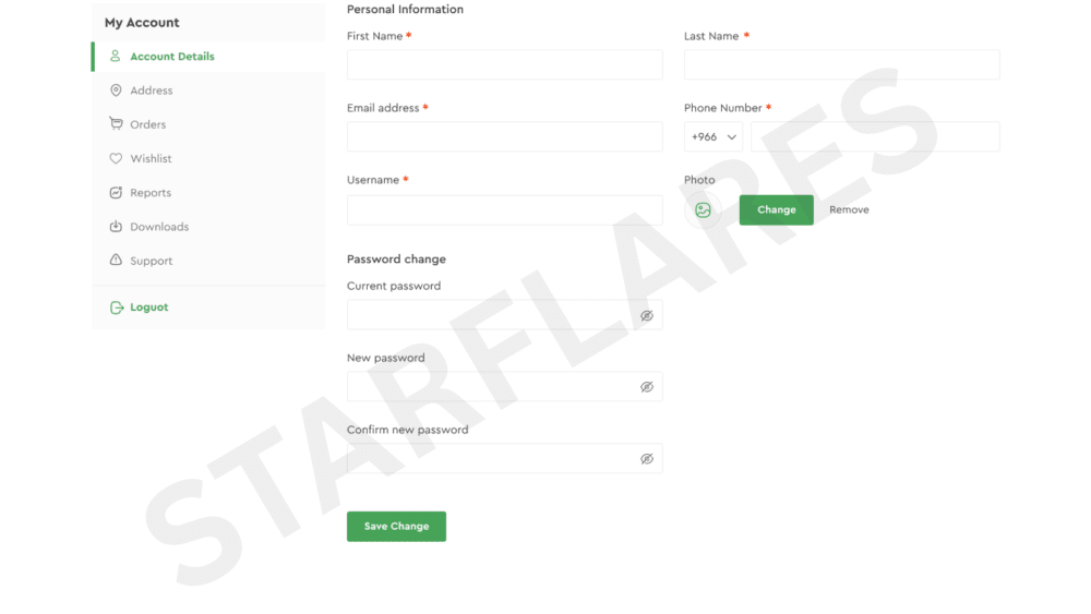 Green Shop - UI & UX Designs