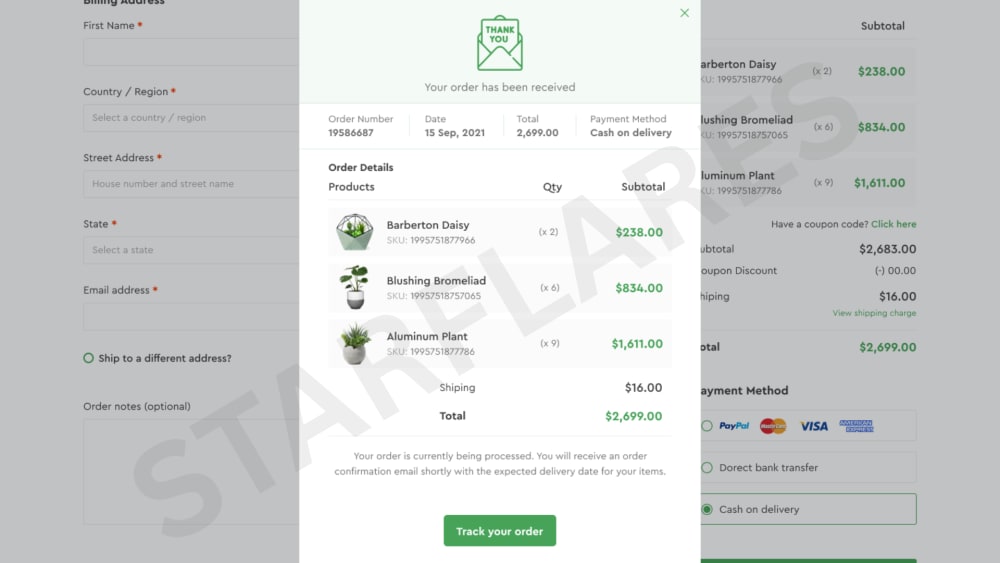 Green Shop - UI & UX Designs