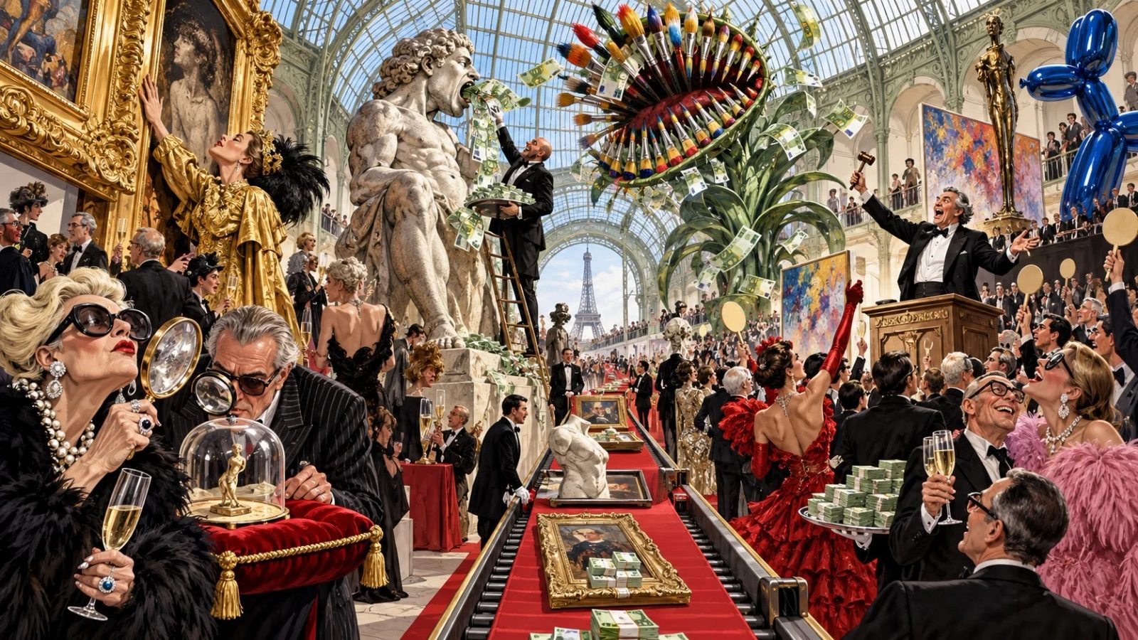 Art galleries at Art Basel Paris