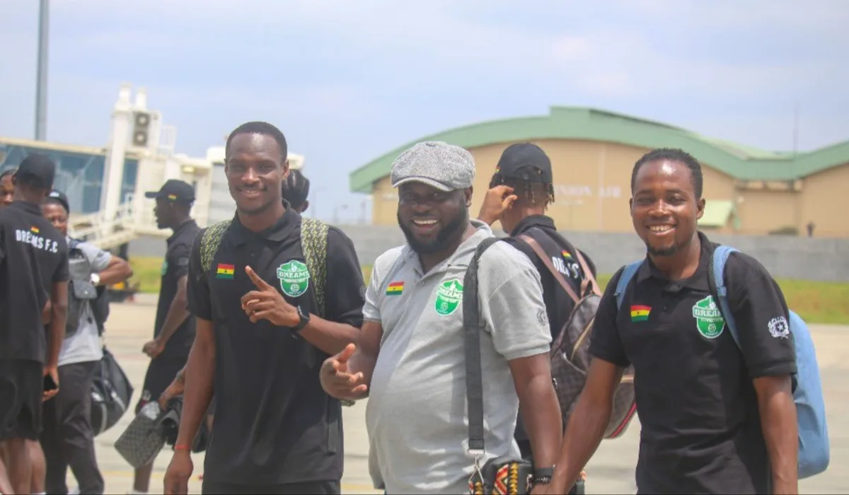 Montage Africa Magazine CAF Confed Cup Dreams FC land in Uyo for crunch clash with Rivers United