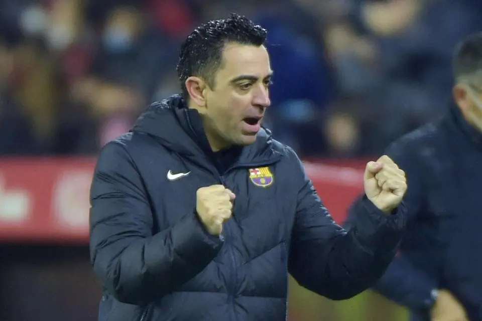 Montage Africa Magazine Barca coach Xavi hails rivals Madrid ahead of Clasico