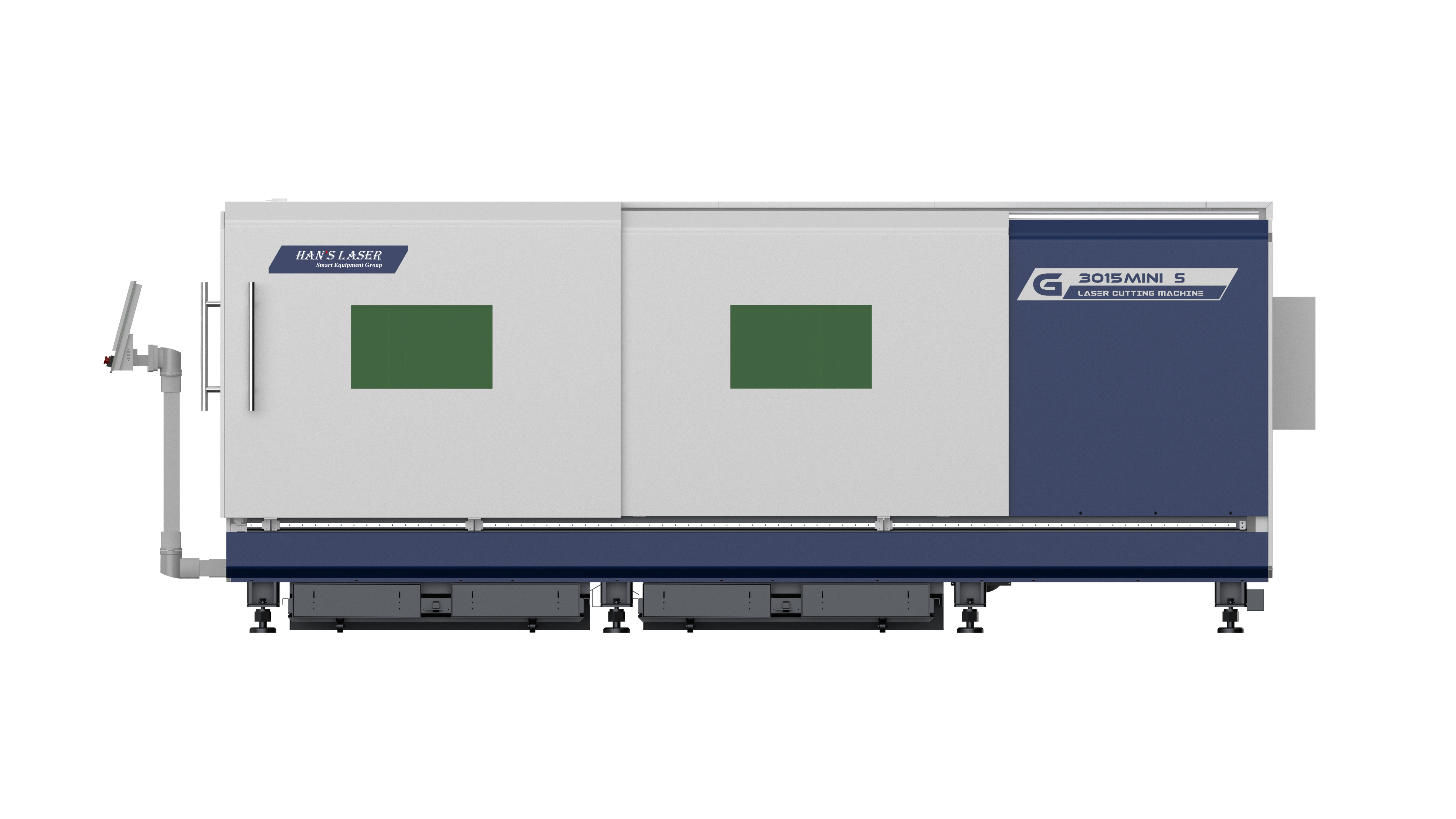 Han's Laser HF Mini S G3015 Compact Fully Enclosed Fiber Laser Cutting Machine