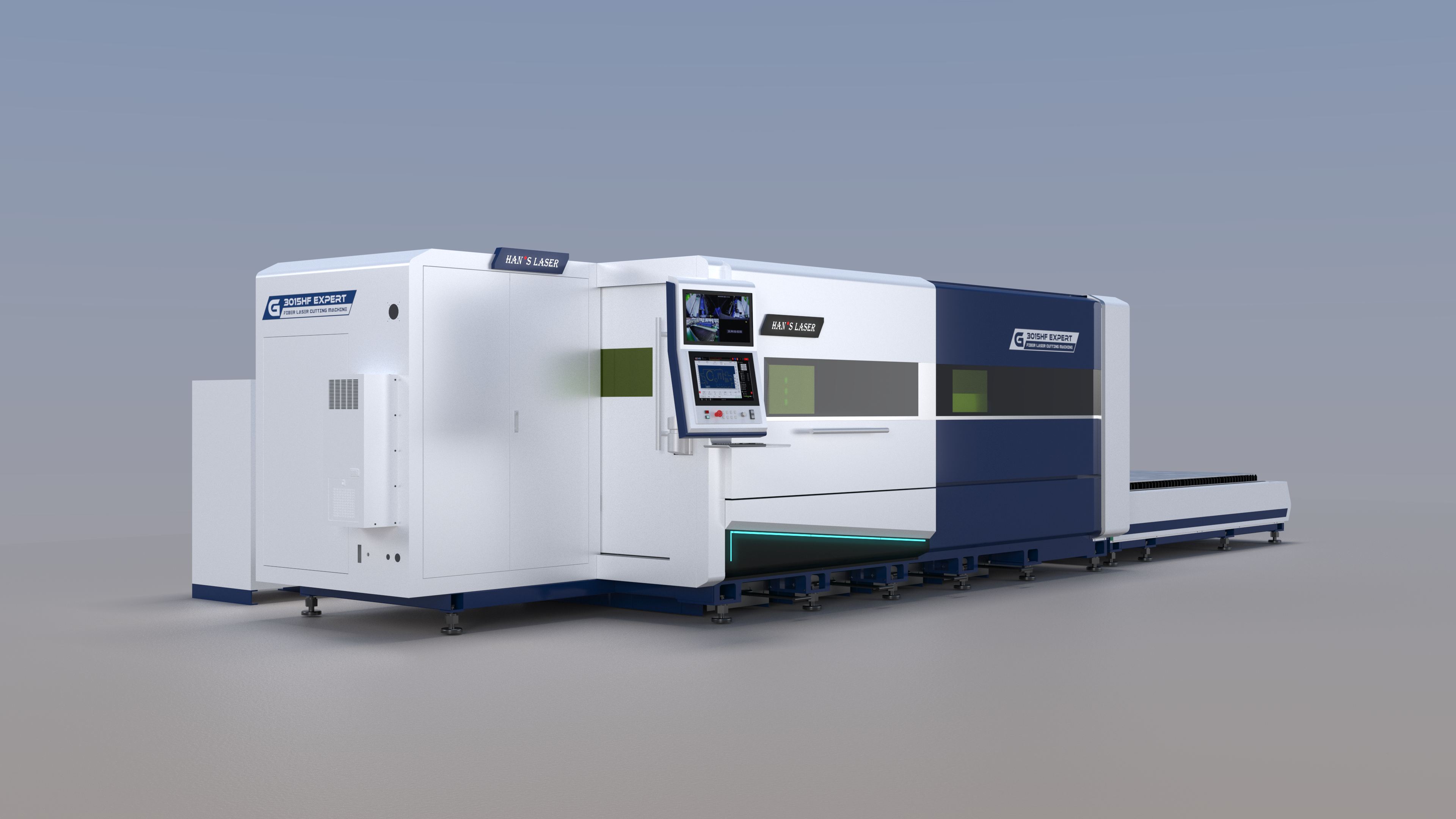 Han's Laser HF Expert Series G3015HF Fiber Laser Sheet Metal Cutting Machine