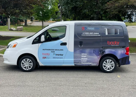 Rise Tek mobile service vehicle