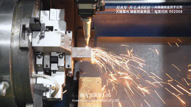 F1 lightning-fast laser tube cutting in action