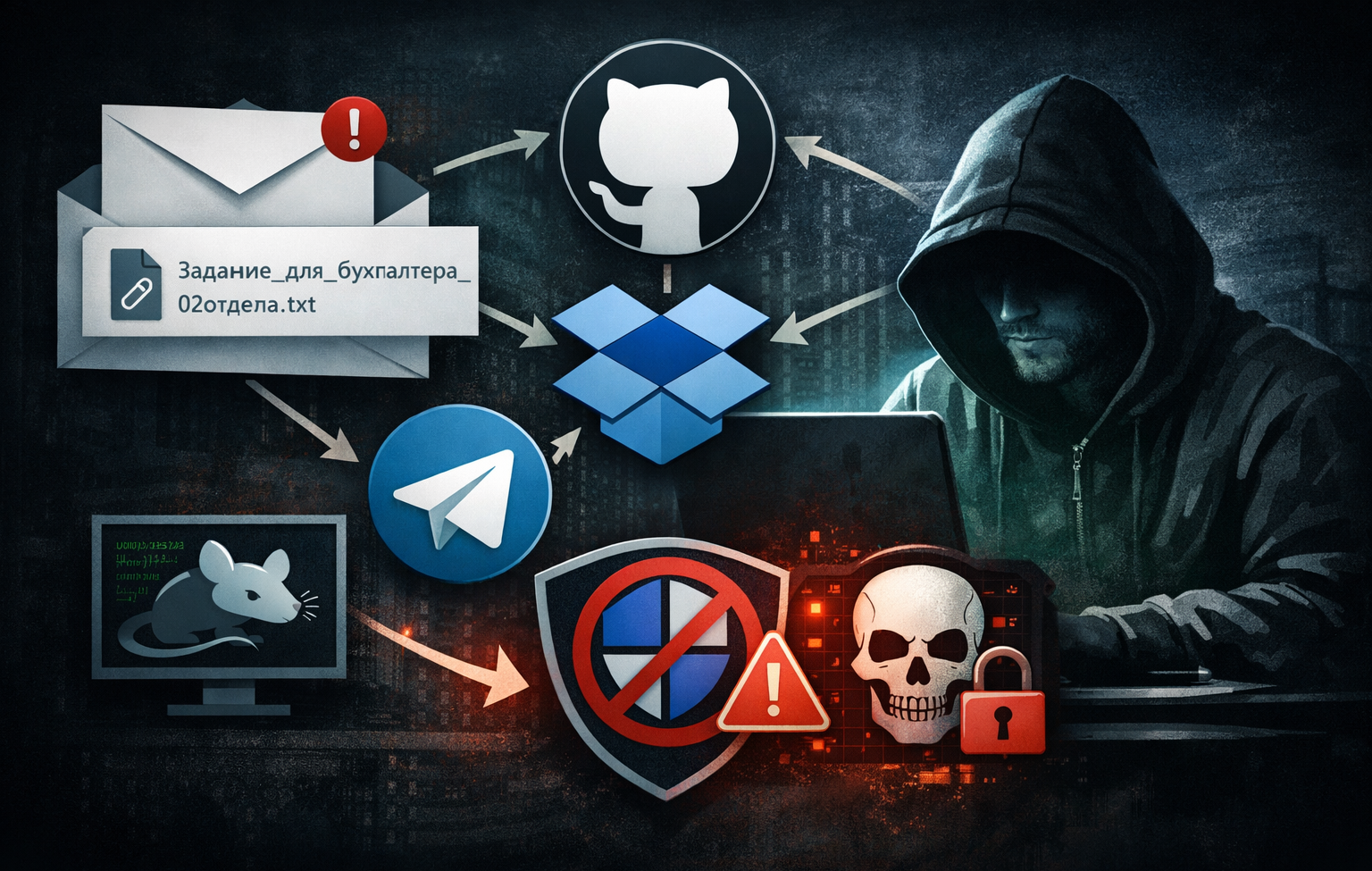 Russian Organizations Face Multi-Stage Phishing Campaign Using GitHub ...