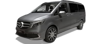 Mercedes-Benz V-Klasse V 220 d L2 9G-TRONIC leasen - front angle - DirectLease