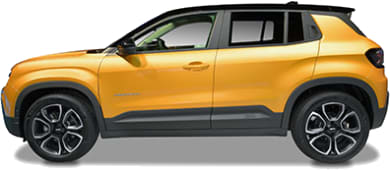 Jeep Avenger Leasing - side angle - DirectLease