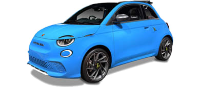 Abarth 500e cabrio 42-kWh 114kw Urban leasing - front angle - DirectLease