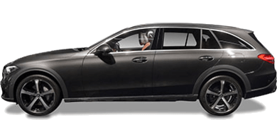 Mercedes-Benz C-Klasse Estate leasen - side angle - DirectLease