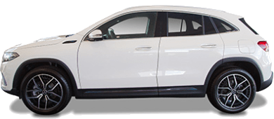 Mercedes-Benz EQA leasing - side angle - DirectLease