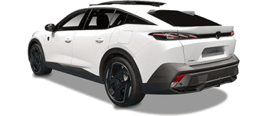 Peugeot e-408 (oud model) leasen - rear angle - DirectLease