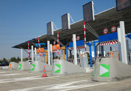 DirectLease Pech op de péage in Frankrijk