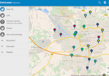 DirectLease Wat kan de DirectLease Tankservice?