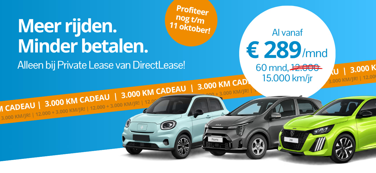 Meer rijden. Minder betalen.