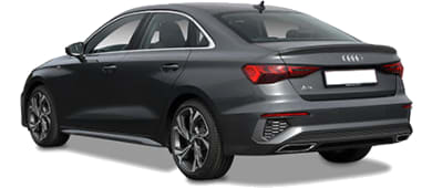 Audi A3 Berline leasen - rear angle - DirectLease