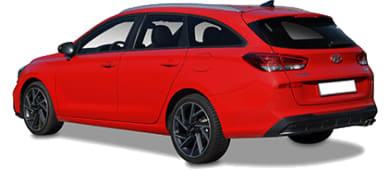 Hyundai i30 Wagon leasing - rear angle - DirectLease