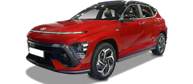 Hyundai Kona 1.6 T-GDI Feel N-Line 48V 7-DCT leasen - front angle - DirectLease