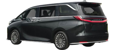 Lexus LM leasing - rear angle - DirectLease