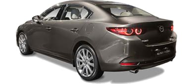 Mazda Mazda3 Sedan leasen - rear angle - DirectLease