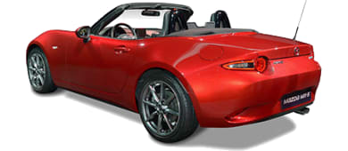 Mazda MX-5 Roadster leasen - rear angle - DirectLease