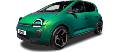 Renault Twingo E-Tech 80hp urban range Techno leasen - front angle - DirectLease