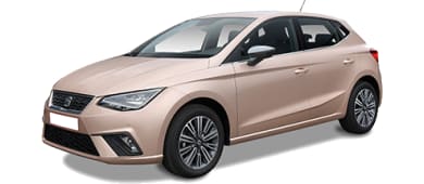 SEAT Ibiza leasing - front angle - DirectLease